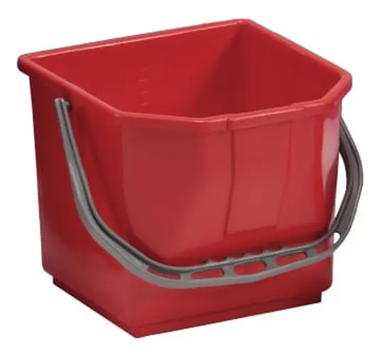 Image of SECCHIO ROSSO IN MOPLEN 15 LT
