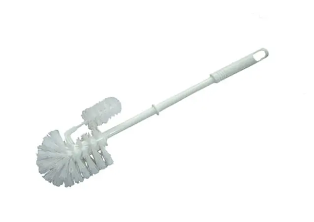 Image of SPAZZOLINO PER WC CON PULIBORDO BIANCO MIRA