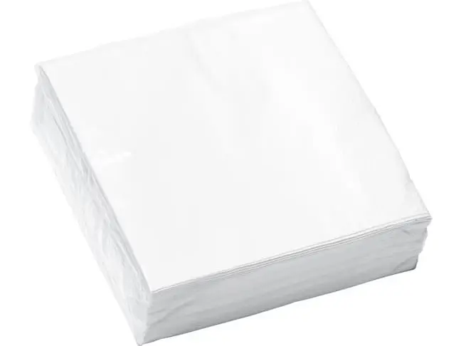 Image of TOVAGLIOLO 1/8 33x33 cm 2 veli extra bianco