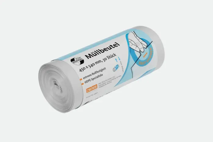 SACCHI IN HDPE TRASPARENTI 20L CON NASTRO