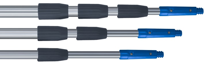MANICO TELESCOPICO CONICO ALU 3x150
