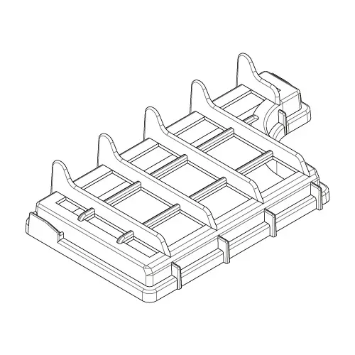 CHpro eco FORCE – No. 3 – GRILL FILTER HOLDER RED