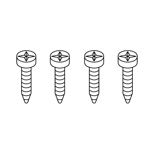 Power Brush M30 LED (for Valzer L-ion Hepa Digital Pro) – No. 125 – SCREW 3.9×16 (WRAPPING OF 20 PCS)
