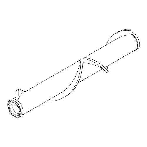 POWER BRUSH M38 Hpro – No. 131a – BRUSH ROLLER M38 BRISTLE 0.20 WHITE