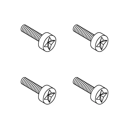 LAVINIA 30 – No. 86 – WRAPPING OF 20 PCS SCREW M6x20