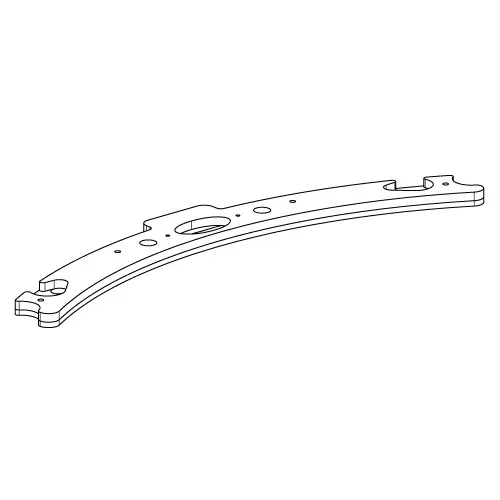 LW52 Flexy Hybrid – STEEL SUPPORT SQUEEGEE – SPARE PART No. 62