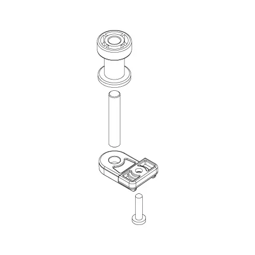 LW 46 ELECTRIC – No. 75 – KIT SQUEEGEE ROLLERS (5 pcs)