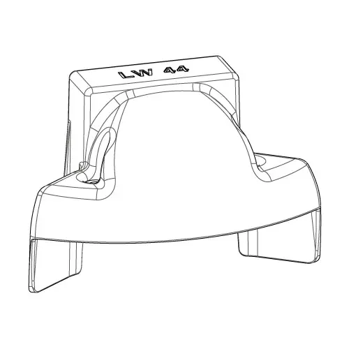 LW44 Flexy Hybrid – HOUSING LW52 COOLING FAN (2 PCS) – SPARE PART No. 116b
