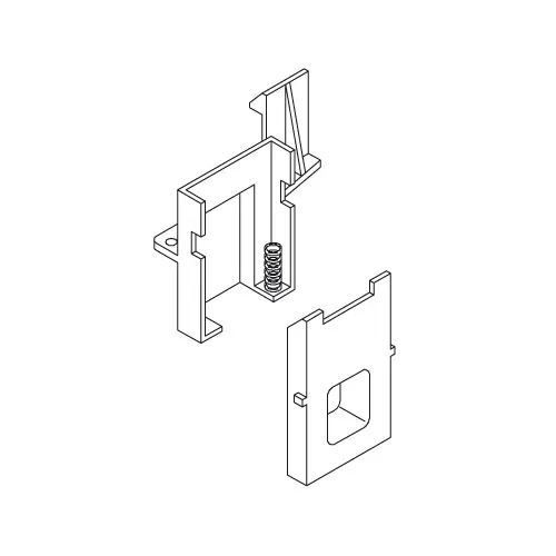 LW 30-38 eco FORCE – No. 69 – LATCH KIT FILTER HOUSING