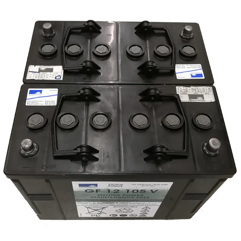 Pacco batteria al gel 24V/105Ah/C5