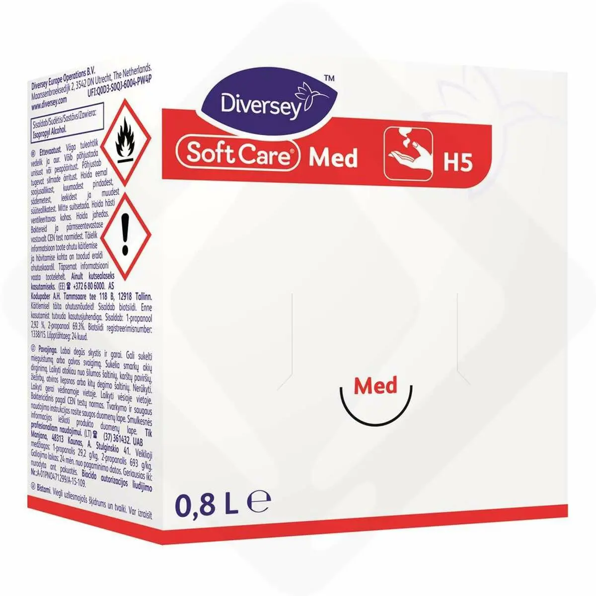 Diversey® Soft Care MED H5 - 6 x 800ml