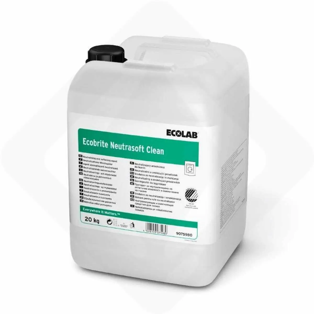 ECOLAB Ecobrite Neutrasoft Clean - 20 Kg