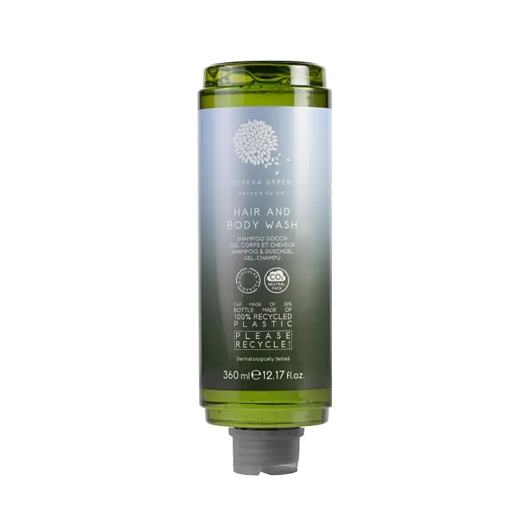 GENEVA GREEN Hair & Body 360mlKarton à 18 Flaschenfür Spendersystem Cysoap