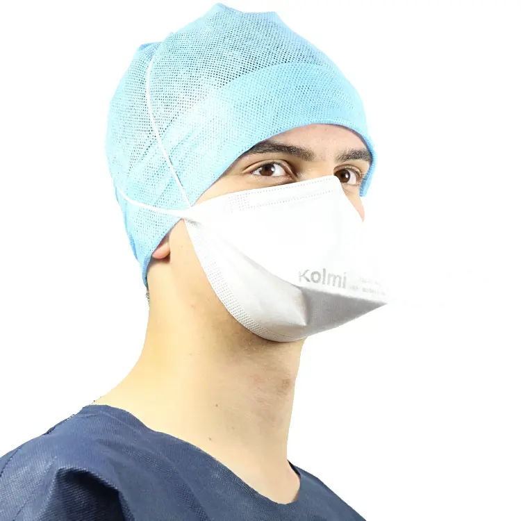 Medizinische Einwegmasken AIR Pro® Oxygen Typ IIR FFP3 NR D weiss Vlies 3-lagig 50Stk.