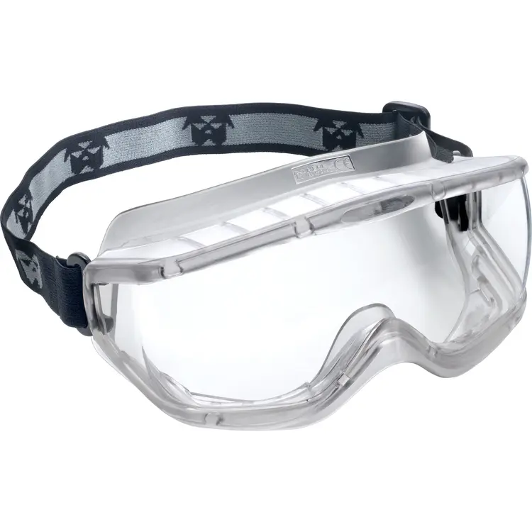 Vollsichtschutzbrille NERI G04 aus PC, anti-kratz, anti-fog, tranparent