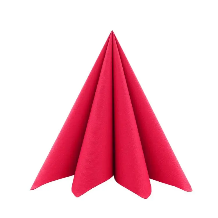 Servietten Mank uni 40x40cm Linclass Light 1/4-Falz 6x50Stk.