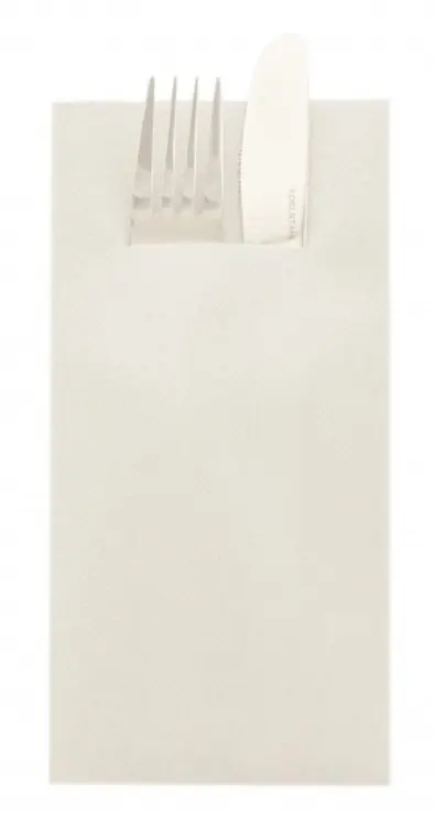 Pocket Napkins Mank Basic 40x40cm 1/8 Falz Linclass 4x75Stk.