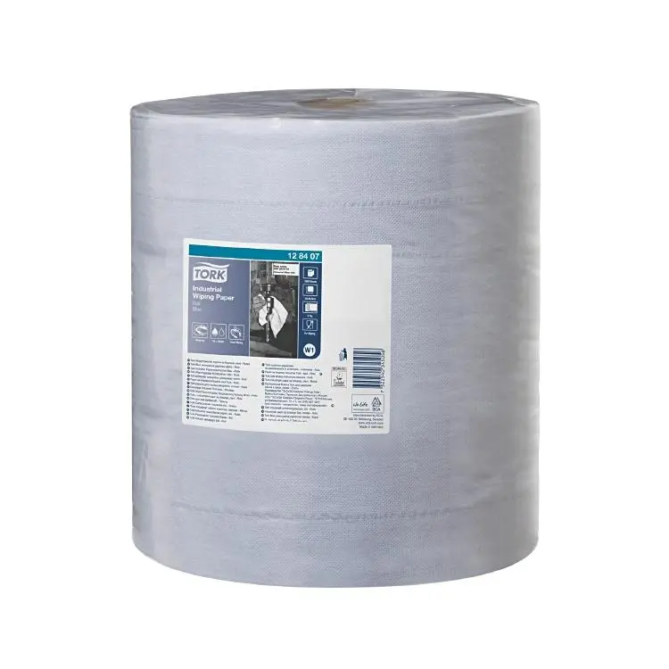 Papierwischtuch Tork 340 blau 3-lagig, 36.9 cm x 340m, Rolle à 1000 Tücher