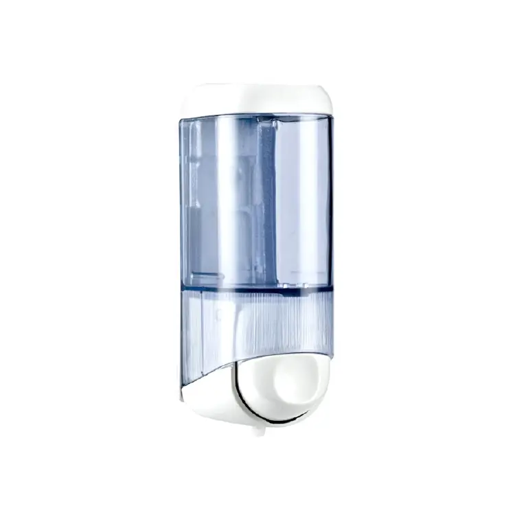 Seifenspender Mini, weiss-transparent
