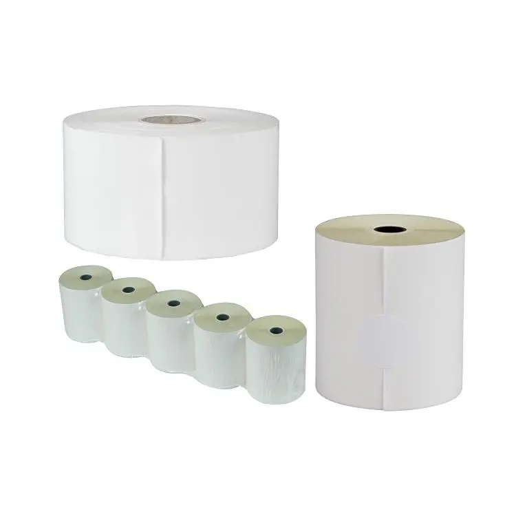 Thermorollen weiss 64 m, 44 x 70 x 12 mm, 50 Rollen