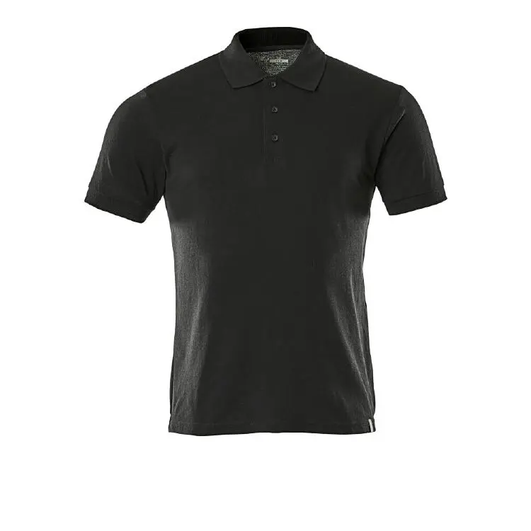 CROSSOVER Polo-Shirt MASCOT® schwarz Herren aus 90% Bio-Baumwolle/10% Viskose