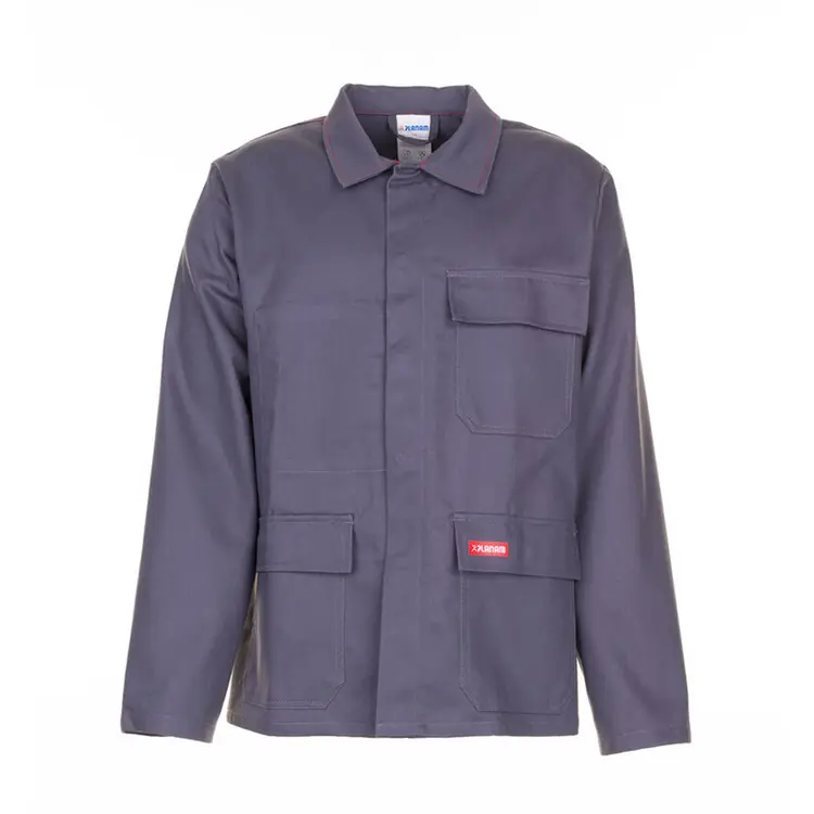 Hitze- und Schweisserschutzjacke 360 g/m2, grau