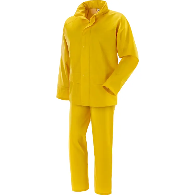 Regenkombi NERI IGUAZU aus Jacke und Hose, PVC/ PU in gelb