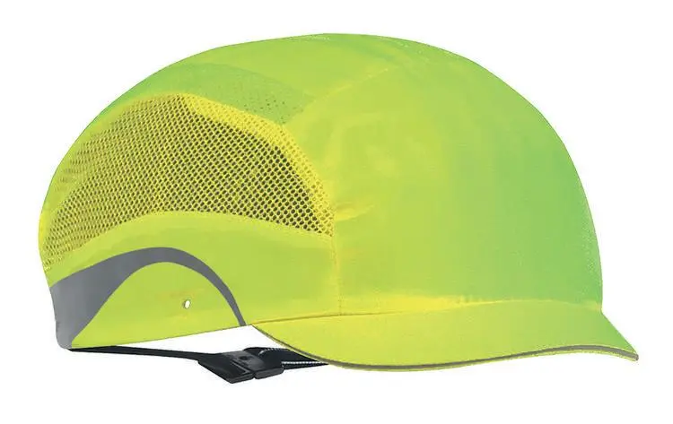 Anstosskappe JSP Aerolite Hi-Vis Microschirm EN812 gelb / blau / orange