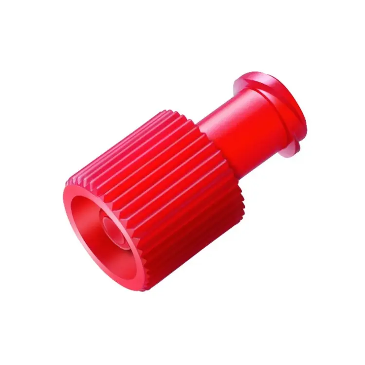 Verschlusskappe Combi-StopperLuer-Lock weiblich/männlich, rot, steril, Pack à 100 Stück