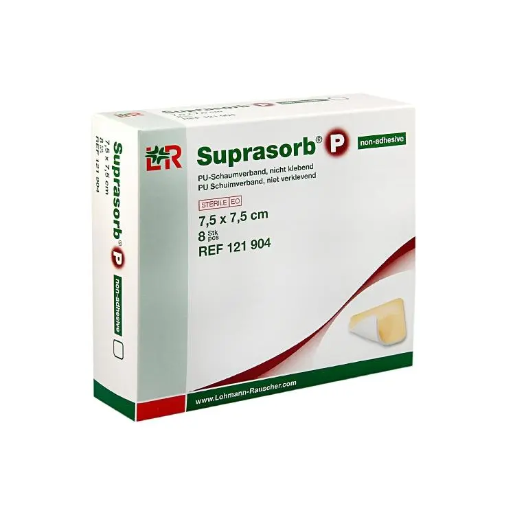 Schaumverband Suprasorb® P + PHMB steril antimikrobiell in verschiedenen Grössen
