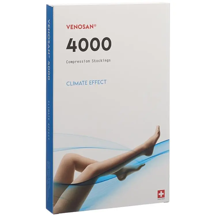 VENOSAN 4000 AD Ccl. 2 Grösse S/M/L/XL diverse Farben lang offener Fuss