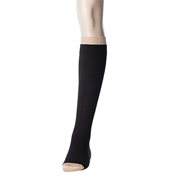 Kompressionsstrumpfsystem Actico® UlcerSys Long schwarz/sand