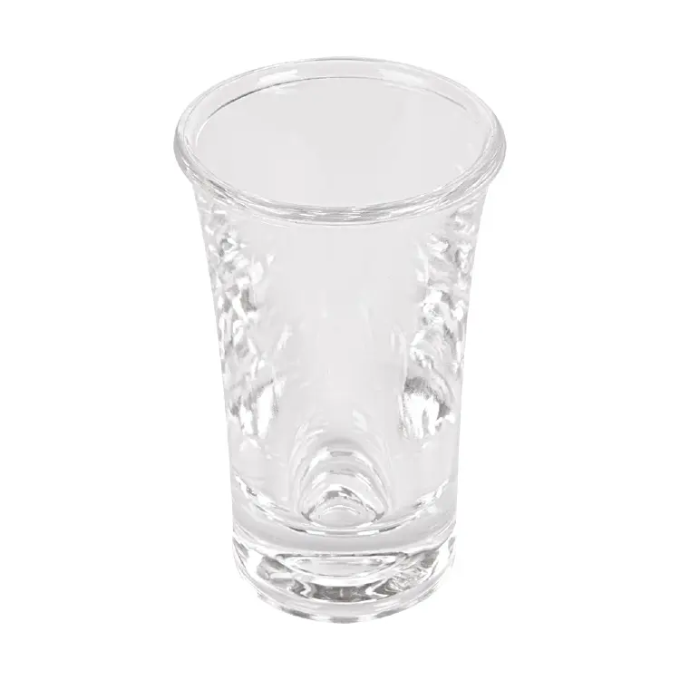 Mehrweg-Schnapsglas aus Polycarbonat glasklar, spülmaschinenfest