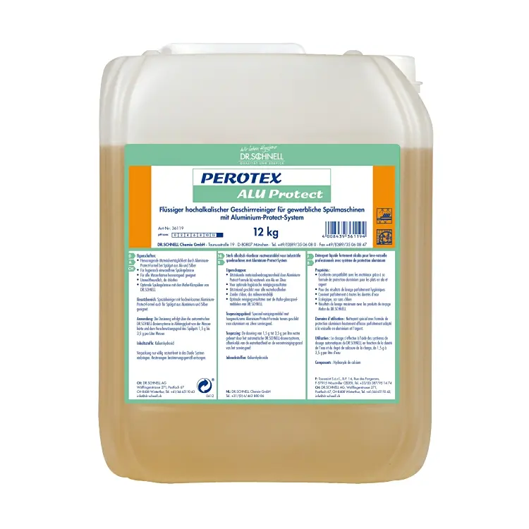 Geschirrreiniger Perotex ALU Protect, Hochkonzentrat flüssig im Kanister à 12 Kg