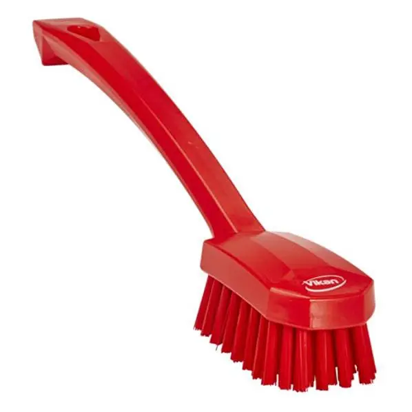 Universalbürste Vikan, 260 mm, Bürsten medium, rot, grün und gelb