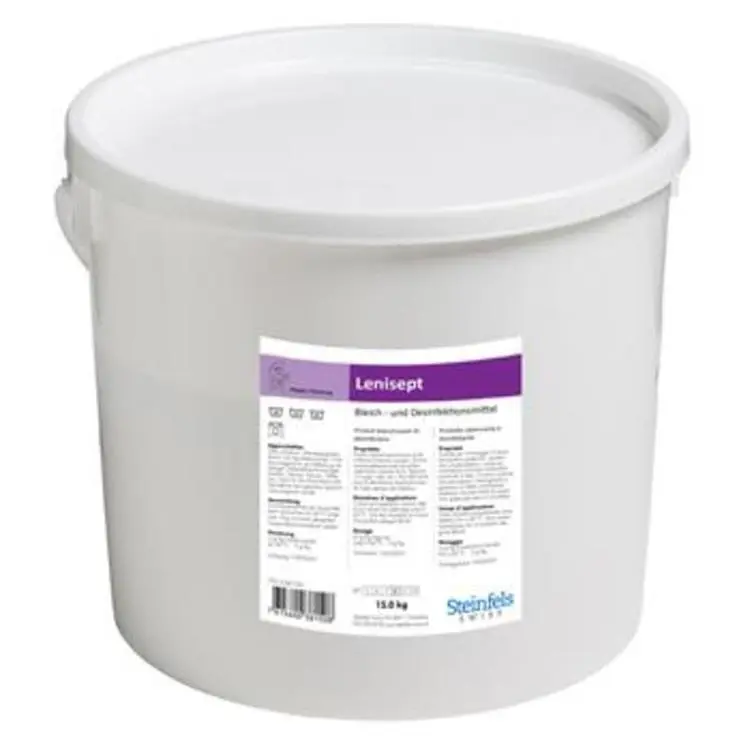 Bleich- und Entfleckungsmittel Lenisept, Eimer à 15 Kg
