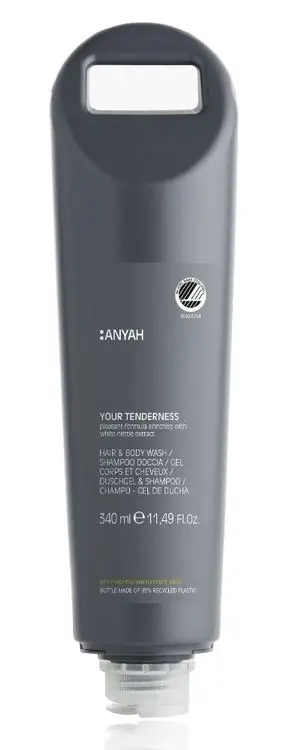 ANYAH Gentle Hair & Body Wash 340 ml Cartridge mit Nordic Ecolabel, Karton à 24 Stück