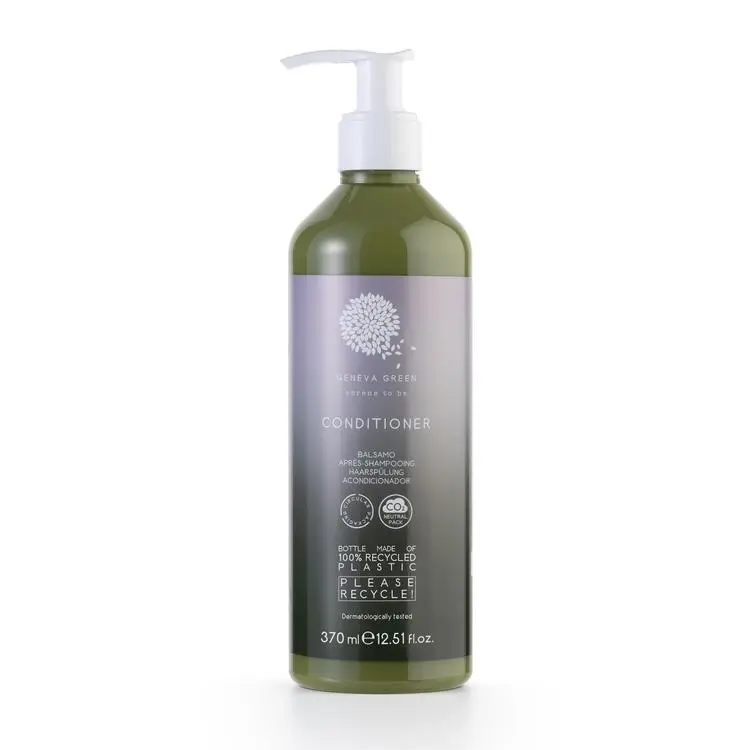 GENEVA GREEN Haarspülung 370ml Krt à 18 Flaschen, versiegelt Flasche aus recykliertem PET