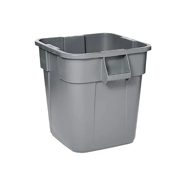 Müll-Container Brute® eckig eckig 106l in grau oder rot