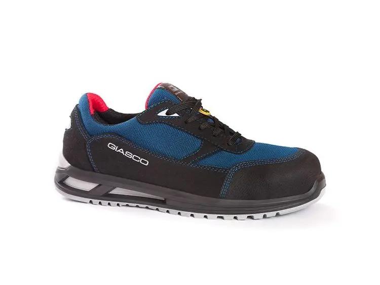S1P Sicherheits-Halbschuh Giasco LAS VEGAS schwarz/blau aus Textilmaterial