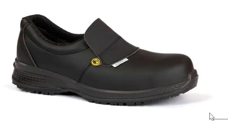 S2 Sicherheits-Halbschuh Giasco MEDINA schwarz SRC ESD Metallfrei