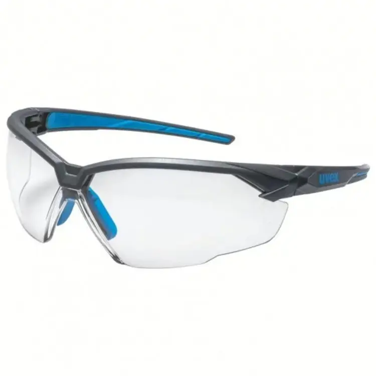 Schutzbrille UVEX suXXeed PC, blau, grau, anti-kratz, anti-fog, UV400