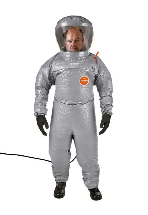 Chemikalienschutzanzug Tychem Tychem 6000 AL TF630 WG, grau, belüftet