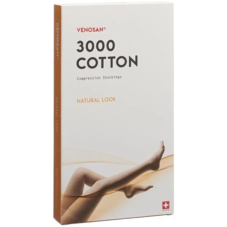 VENOSAN 3000 Cot ADH Ccl. 2 Grösse S/M/L, beige, lang offener Fuss HR
