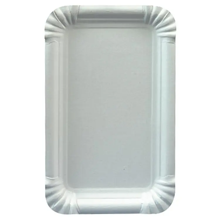 Teller Papstar Pure 10.0 x 16.0 cm 210 g/m2 weiss Karton