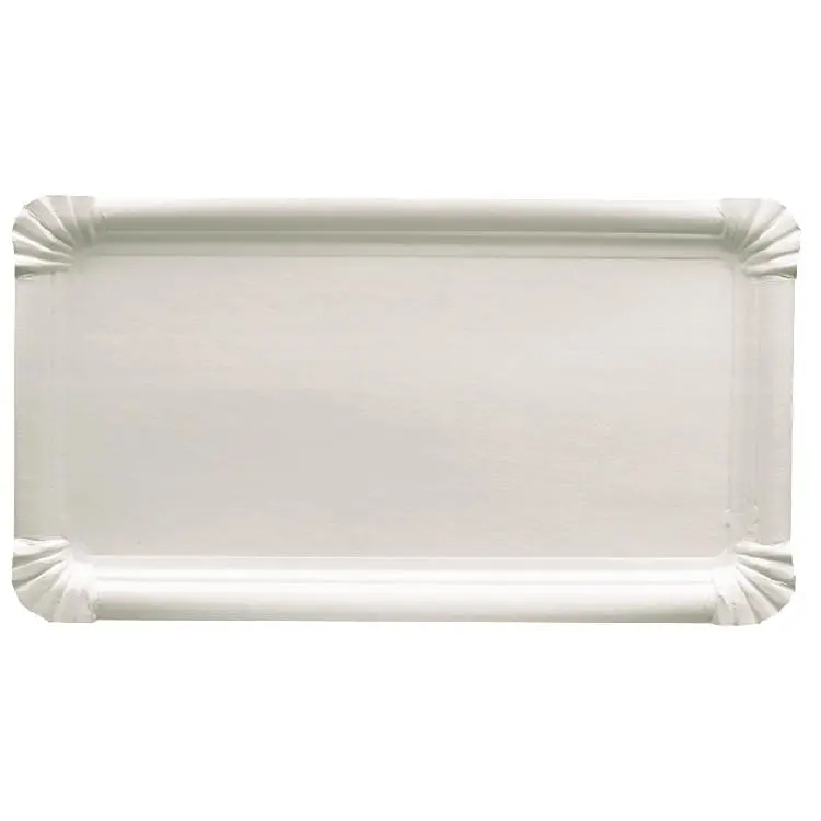 Teller Papstar Pure 18.0 x 33.0 cm 350 g/m2 weiss Karton