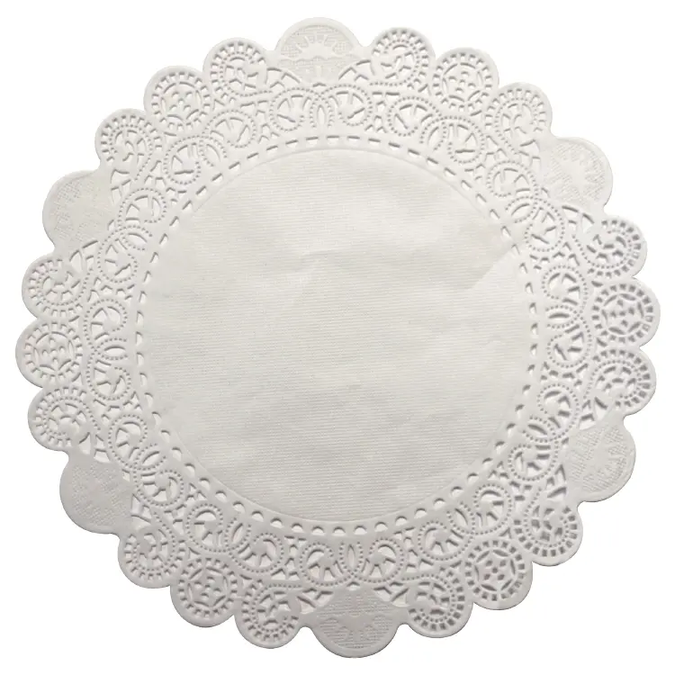 Tortenspitzen 50g/m2 rund weiss Ø 27.0 cm 250er Pack