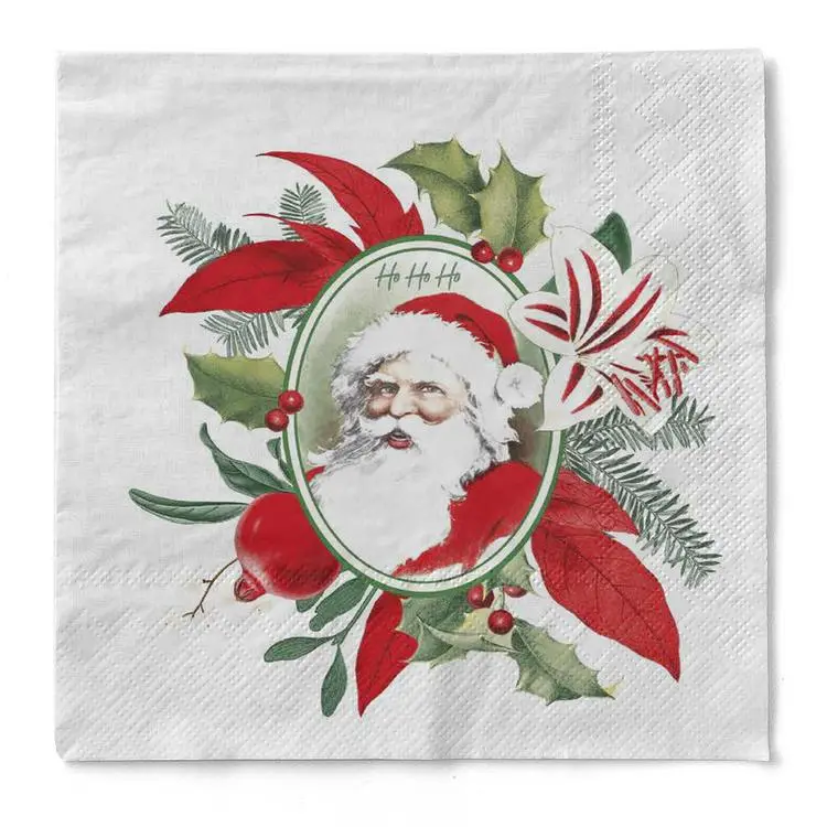 Motiv Servietten Tissue Mank 33 x 33 cm, 1/4 Falz mit verschiedenen Motiven