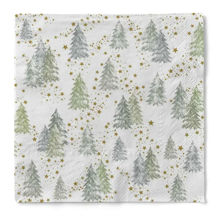 Motiv Servietten Tissue Mank 33 x 33 cm, 1/4 Falz mit verschiedenen Motiven