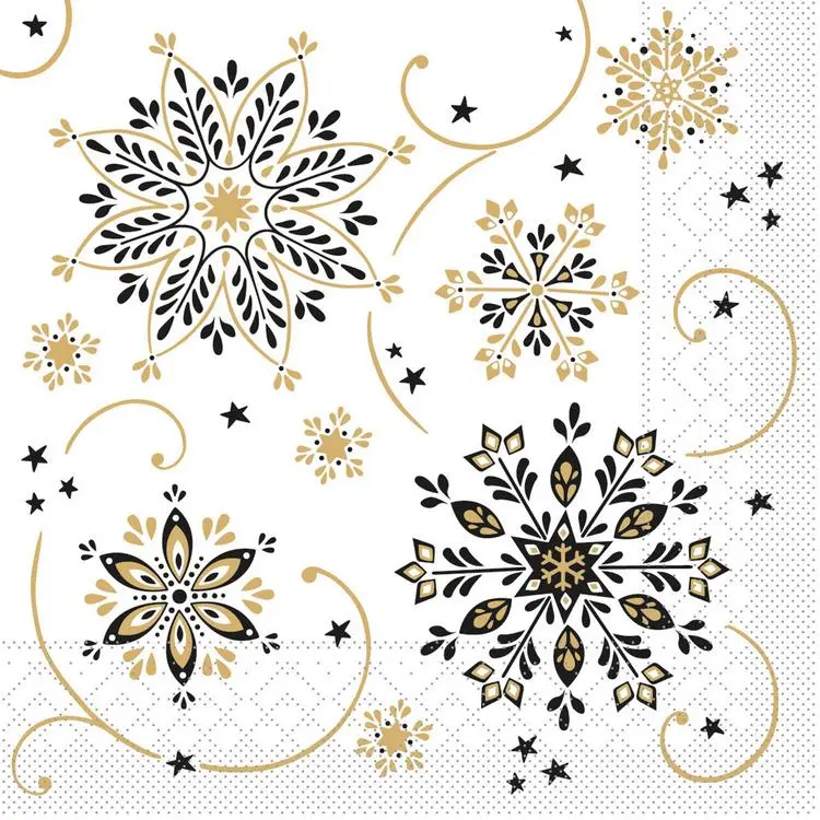 Motiv Servietten Tissue Mank 33 x 33 cm, 1/4 Falz mit verschiedenen Motiven